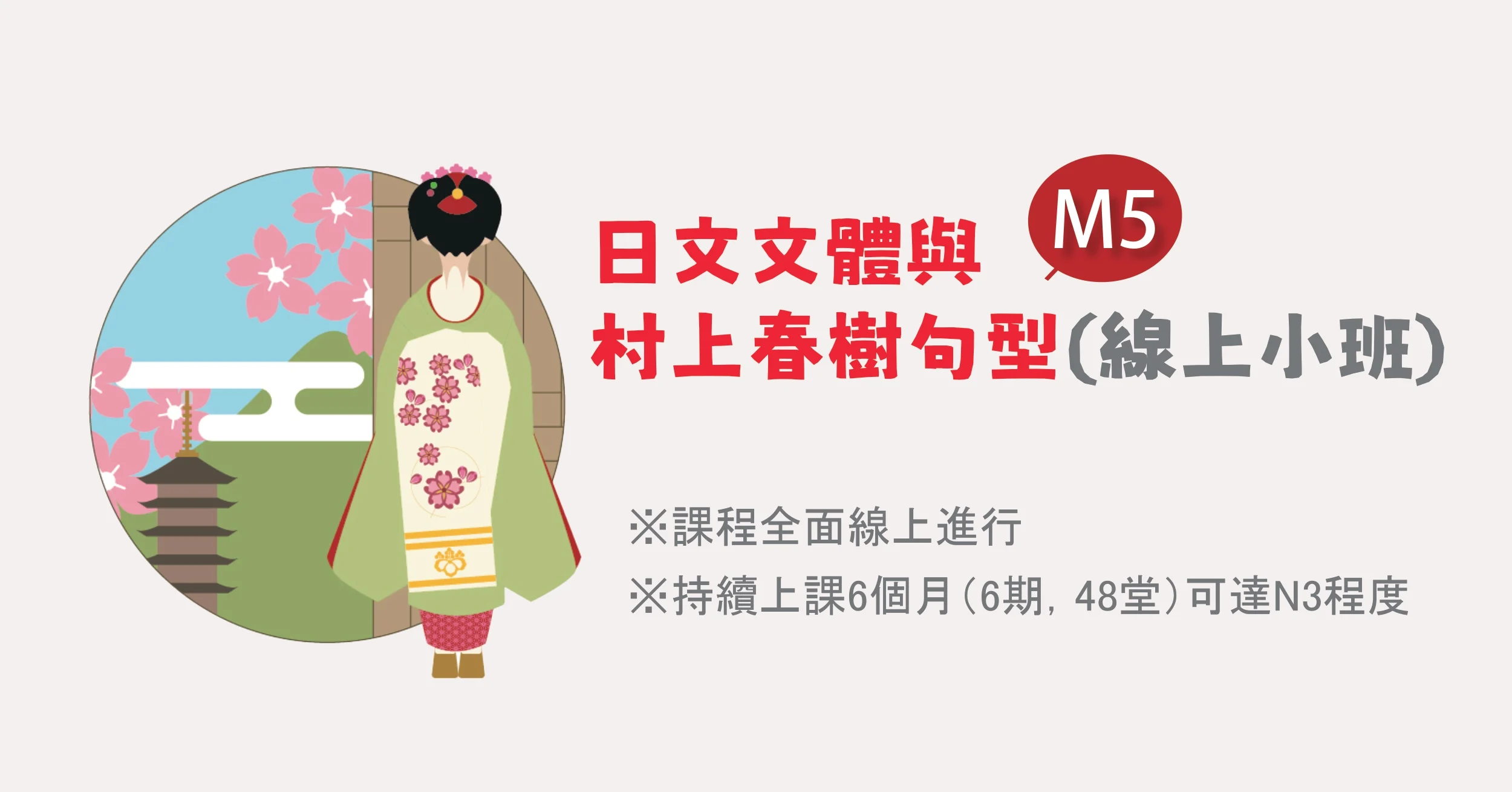 日文文體與村上春樹句型線上小班 Page 0001