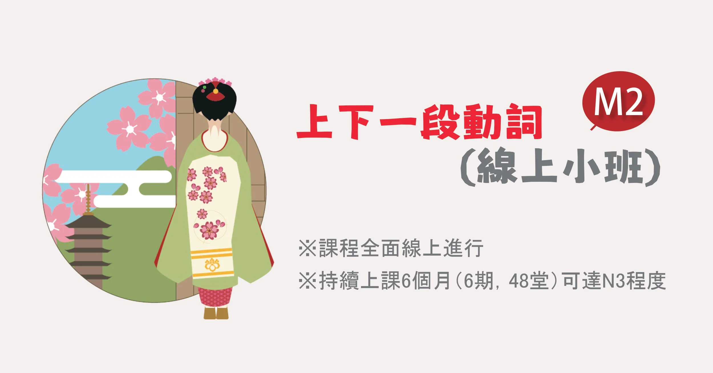 上下一段動詞線上小班 Page M2